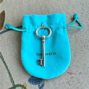 SOLD - Tiffany Oval Key Pendant